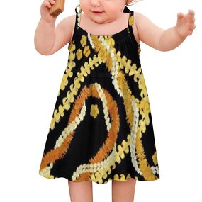 Girls' Dress Factory - OEM Hot Selling Hawaiian Tropical