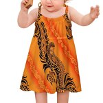 Girls' Dress Factory - OEM Hawaiian Tropical Style Custom