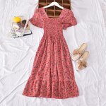 Women's Dress Factory - OEM In Stock Summer Vintage