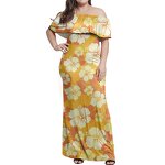 Maxi Dress Factory - OEM Wholesale Plus Size Polynesian