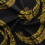 Polyester Fabric Factory - OEM Polynesian Tribal Vintage