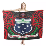 Sarong Scarf Factory - OEM Tribal Flower Beach LavaLava