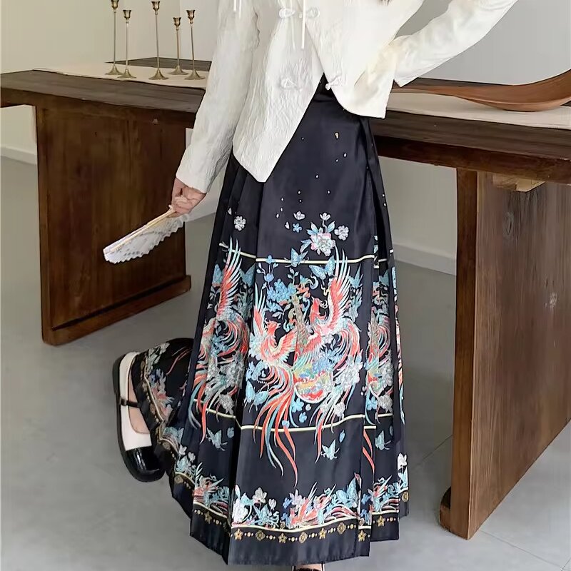 Horse Skirt Factory - OEM New Chinese Style Retro