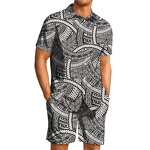 Men's Pajama Set Factory - OEM Polynesian Tribal