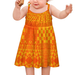 Girls' Dress Factory - OEM Polynesian Tribal Tie-Dye