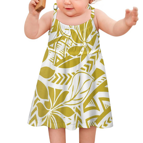 Girls' Dress Factory - OEM Factory Price Polynesian