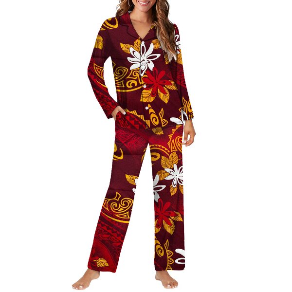 Pajamas Factory - OEM Drop Shipping Polynesian Button
