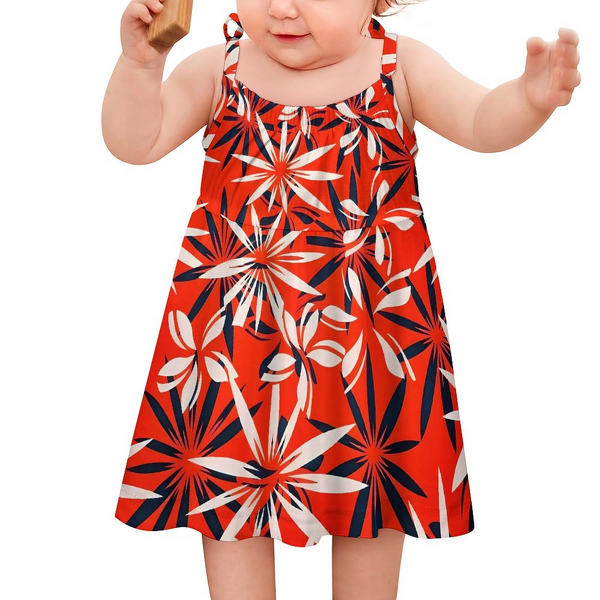 Girls' Dress Factory - OEM 1MOQ Polynesian Tribal Custom