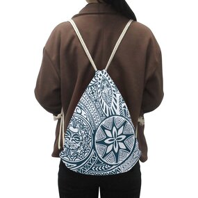 Drawstring Bag Factory - OEM New Arrivals Polynesian