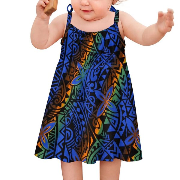 Girls' Dress Factory - OEM Hawaiian Tropical Style Hot
