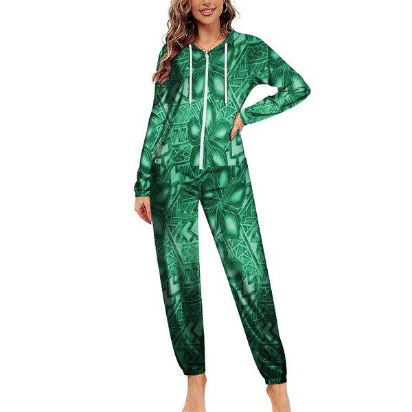 Pajama Set Factory - OEM One-piece Zipper Hood