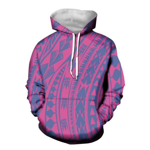 Pullover Hoodie Factory - OEM Polynesian Samoa Tribal