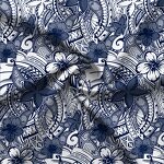 Polyester Fabric Factory - OEM Polynesian Tribal Vintage