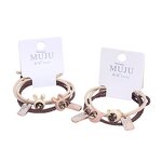 Hair Tie Factory - OEM 2-Piece Cute Diamond Girl