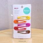 Hair Clip Set Factory - OEM 5-Piece Candy Color Metal