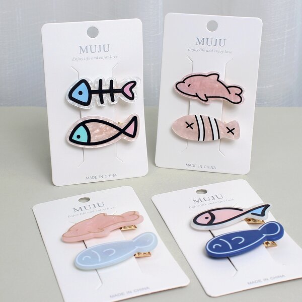 Children's Hair Clip Factory - OEM Korean Style Resin