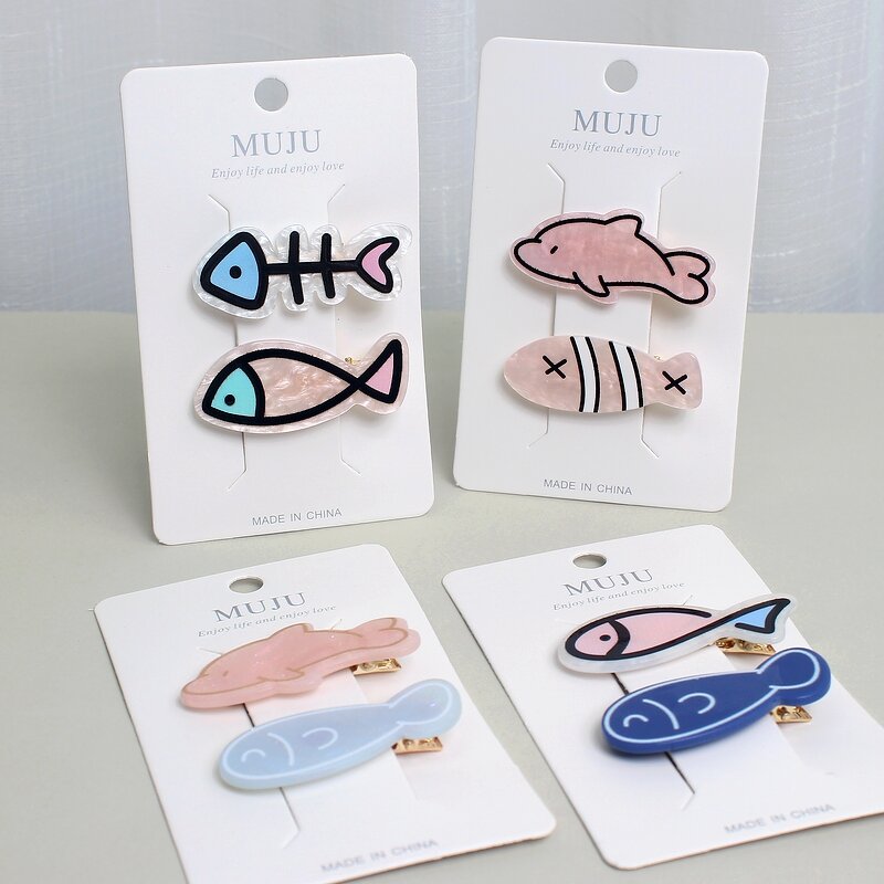 Children's Hair Clip Factory - OEM Korean Style Resin