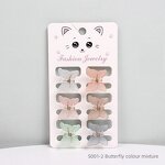 Mini Hair Claw Factory - OEM 6-Piece Red Frosted