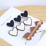 Hair Claw Clip Factory - OEM Fashionable Black White