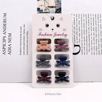 Resin Hair Claw Factory - OEM 6-Piece Dry Flower