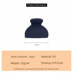 Claw Clip Set Factory - OEM 2024 6-Piece Mini