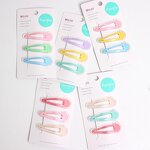 Hair Clip Factory - OEM 3-Piece Glitter Candy Metal