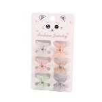 Mini Claw Clip Factory - OEM 6-Piece Light Frosted