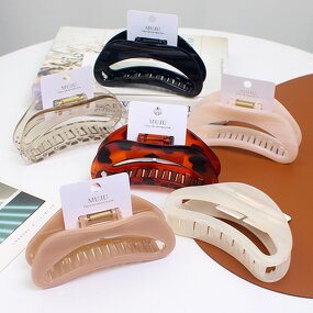 Hollow-out Claw Factory - OEM Large 12cm Half Circle