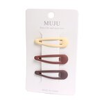 Hairpin Factory - OEM 3-Piece Fashionable Metal BB Clip