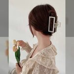 Pearl Claw Clip Factory - OEM Light Luxury 11cm