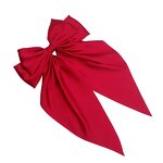 Ribbon Hair Clip Factory - OEM Silk Fabric Bow
