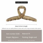 Jelly Hair Claw Factory - OEM Seamless 12.5cm