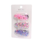 Kids Hairpin Factory - OEM 3-Piece Sequin Quicksand