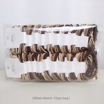 Hair Tie Set Factory - OEM 6-Piece 2-in-1 Coffee