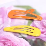 Hair Clip Set Factory - OEM 5-Piece Candy Color Metal