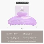 Hair Claw Factory - OEM Rapid Sample 11cm Marble