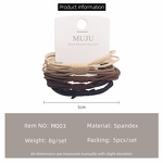 Hair Tie Set Factory - OEM 4-in-1 Extra Strong