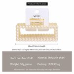 Pearl Claw Clip Factory - OEM Light Luxury 11cm