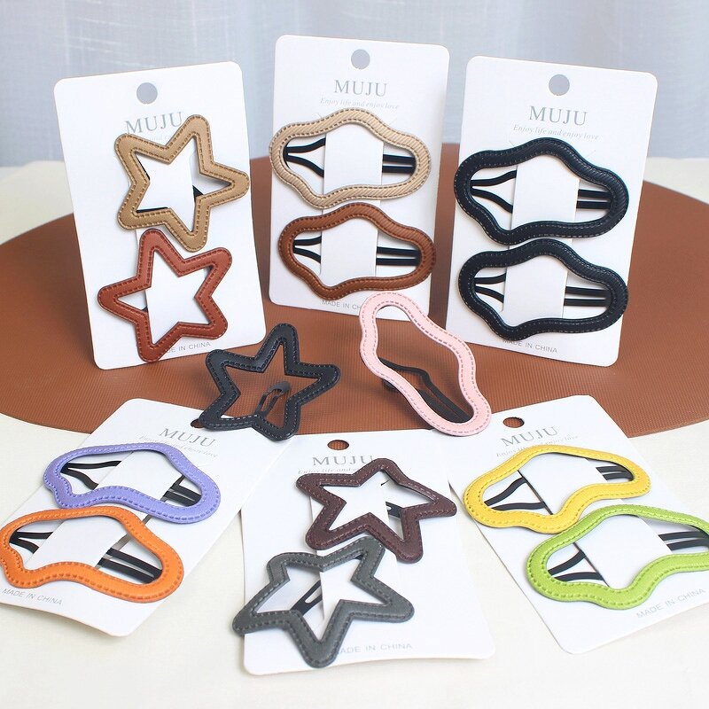 Hairpin Set Factory - OEM 2-Piece Five-Pointed Star