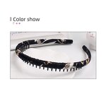 Hairband Factory - OEM Korean Floral Comb Fabric