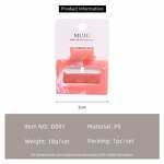 Hair Claw Clip Factory - OEM Rapid Sample 5cm High