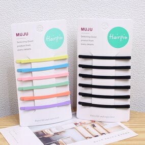 Hairpin Factory - OEM 6-Piece Metal Rectangle Candy