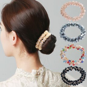 Crystal Scrunchie Factory - OEM Fashion Hot Sale