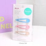 Hair Clip Factory - OEM 3-Piece Glitter Candy Metal