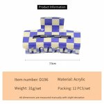 Hair Claw Clip Factory - OEM Alphabet Korean Custom