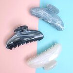 Hair Claw Factory - OEM Rapid Sample 11cm Marble