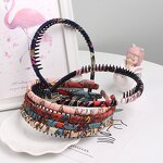 Hairband Factory - OEM Korean Floral Comb Fabric