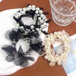 Pearl Hair Tie Factory - OEM High-grade Butterfly Lace