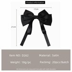 Bow Hairpin Factory - OEM New Style Satin Ribbon