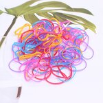 Elastic Hair Tie Factory - OEM 100 Pcs Disposable